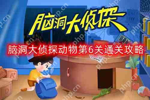 脑洞大侦探动物第6关怎么过-动物第6关通关攻略  第1张
