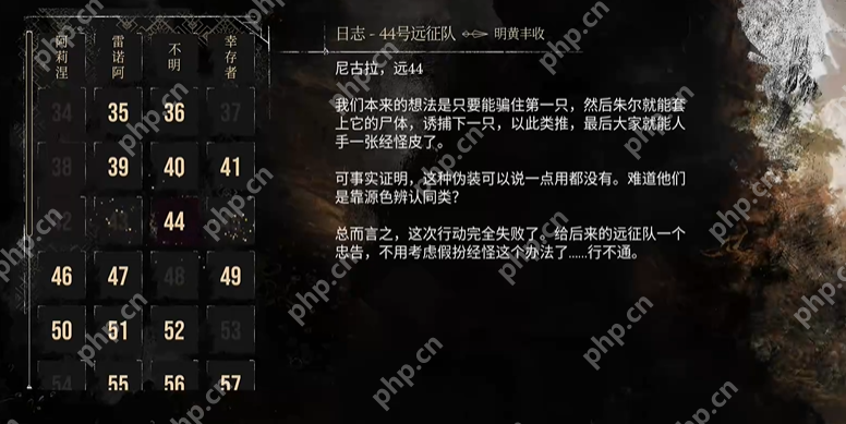 光与影33号远征队全日志收集 44号远征队日志位置  第4张