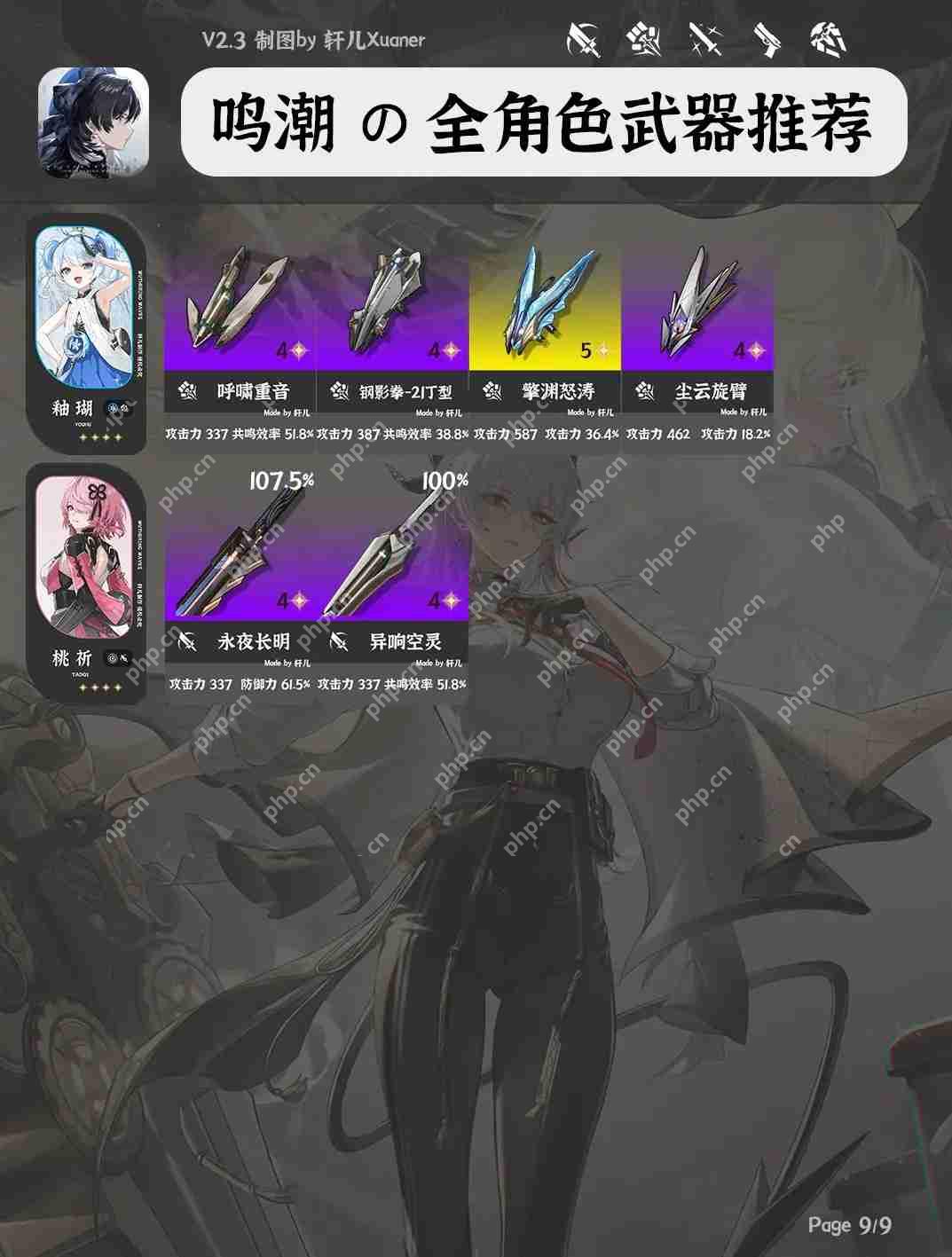 鸣潮V2.3全角色武器推荐大全  第10张