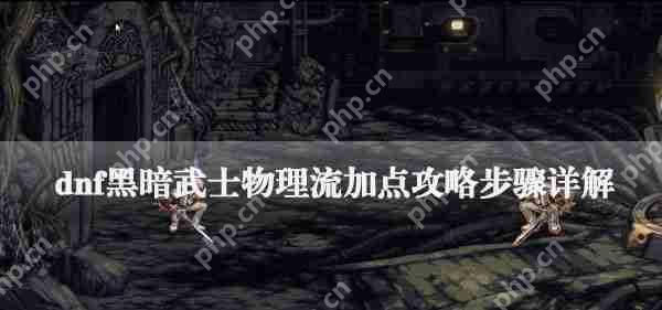 dnf黑暗武士物理流加点攻略步骤详解  第1张