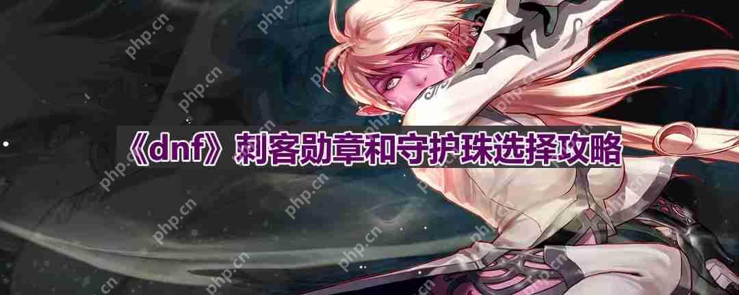 dnf110版本刺客守护珠和勋章如何选择-刺客勋章和守护珠选择攻略  第1张