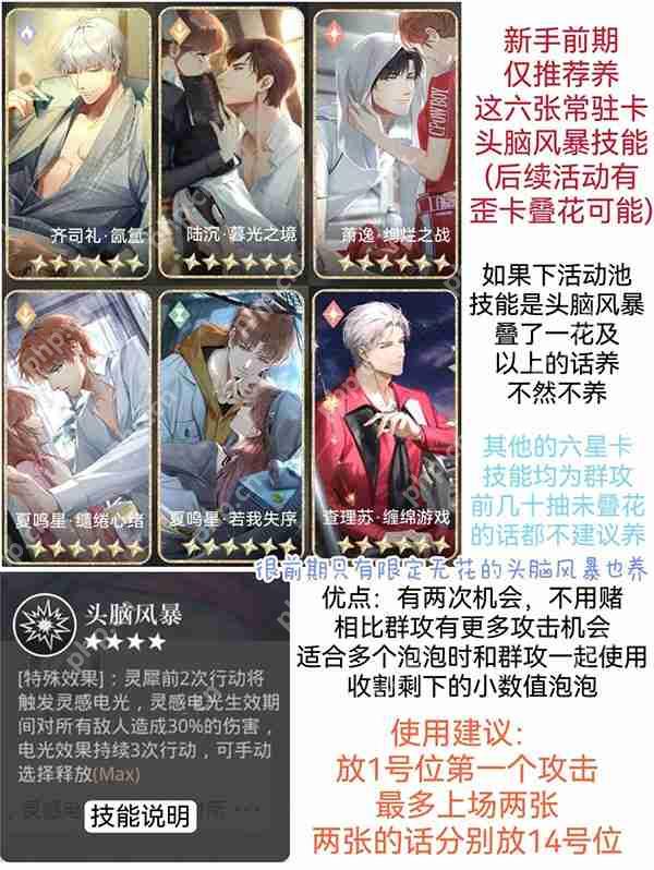 光与夜之恋简单易懂的新手养卡攻略  第2张