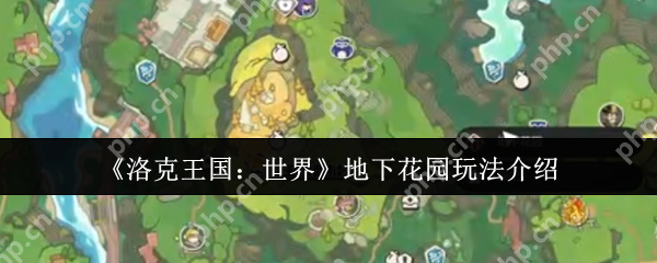 洛克王国地下花园终极探险指南 隐藏福利全解锁  第1张