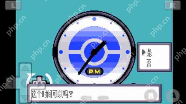 口袋妖怪绿宝石493版设定时间方法攻略  第8张