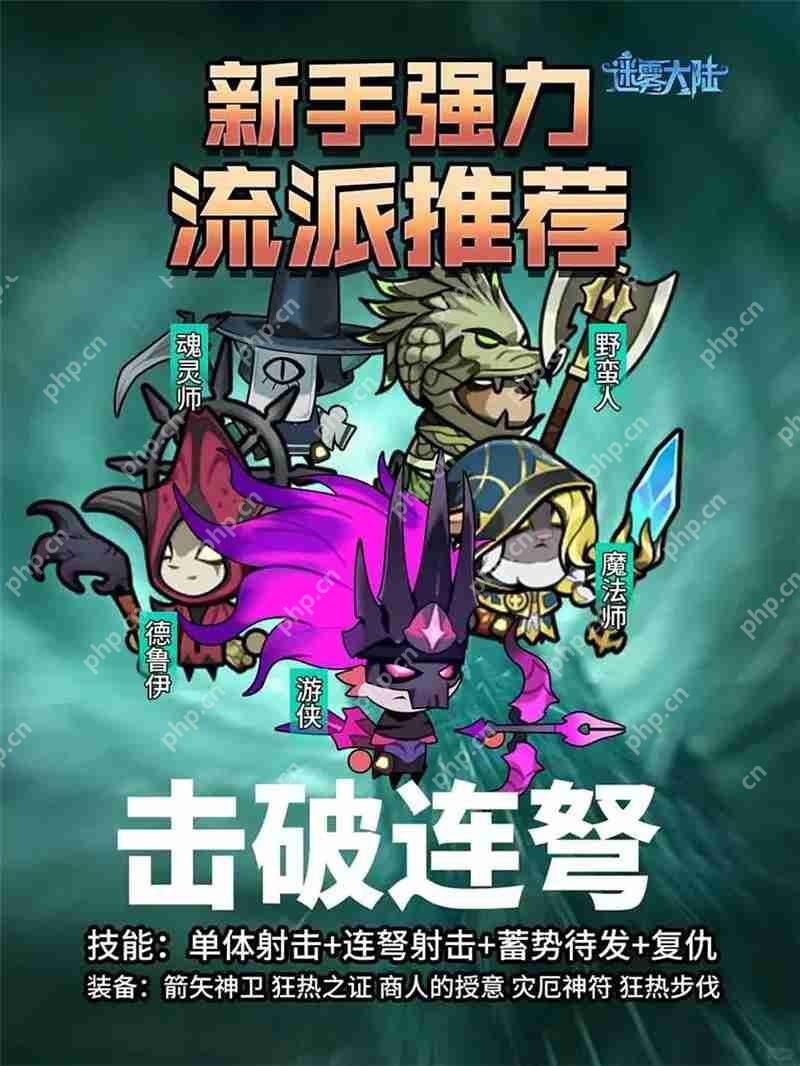 迷雾大陆新手强力流派  第1张