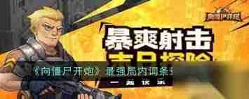 向僵尸开炮步枪枪械如何搭配-向僵尸开炮步枪枪械搭配指南推荐  第2张