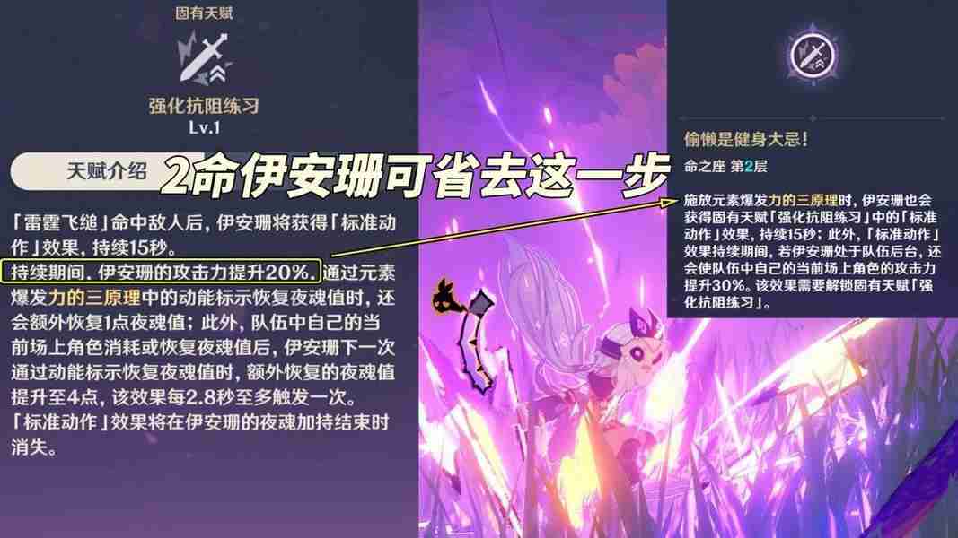原神5.5伊安珊最强培养指南 技能加点配队全解析  第2张
