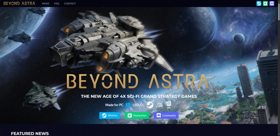 《Beyond Astra》游戏官网地址介绍  第2张