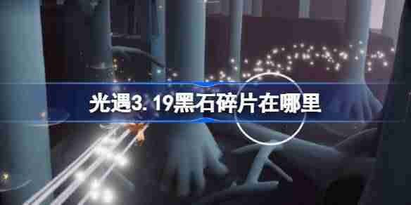 光遇3.19黑石碎片在哪里 光遇3月19日黑石碎片位置攻略  第1张