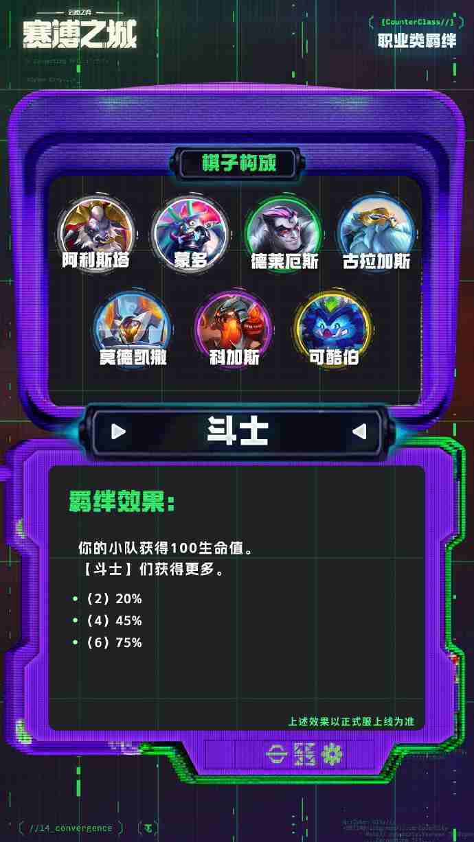 云顶之弈s14职业羁绊介绍 云顶之弈s14职业羁绊一览  第4张