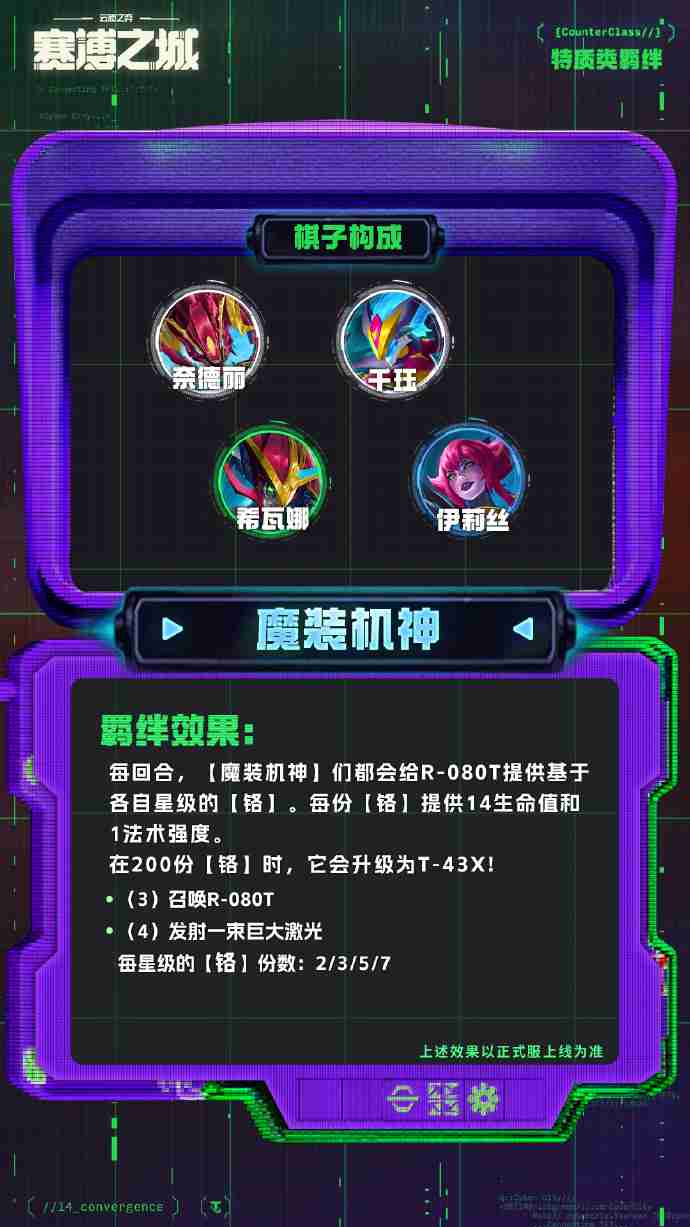 云顶之弈s14特质羁绊介绍 云顶之弈s14特质羁绊一览  第5张