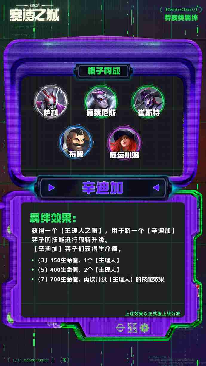 云顶之弈s14特质羁绊介绍 云顶之弈s14特质羁绊一览  第8张