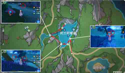 原神5.4湖光铃兰收集路线  第1张