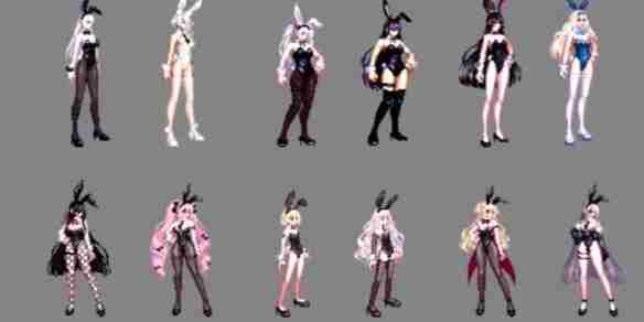 《dnf》兔女郎时装外观全职业2025最新一览  第1张