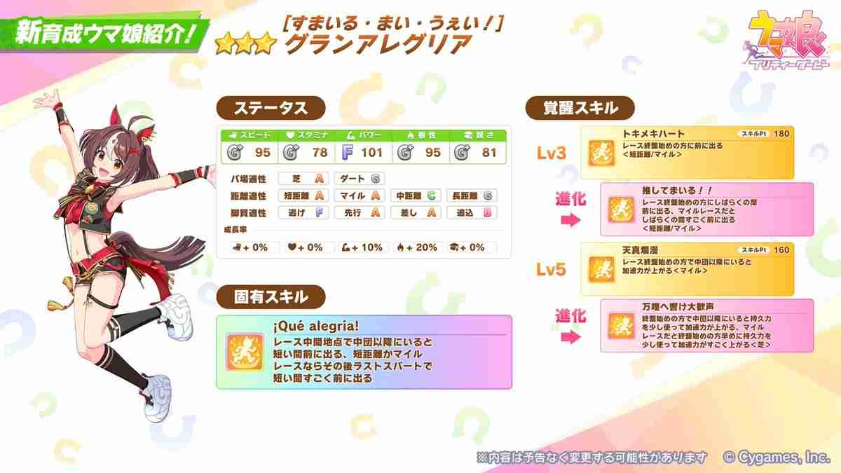 《赛马娘 Pretty Derby》推出新马娘「放声欢呼」、新支援卡「目白光明」  第4张