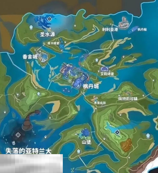 原神七国地图是怎么样的 七国地图全貌介绍  第6张