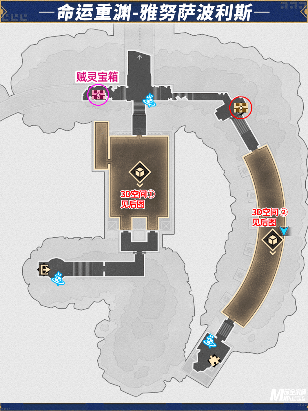 崩坏星穹铁道命运重渊宝箱位置 崩铁雅努萨波利斯宝箱位置在哪  第2张