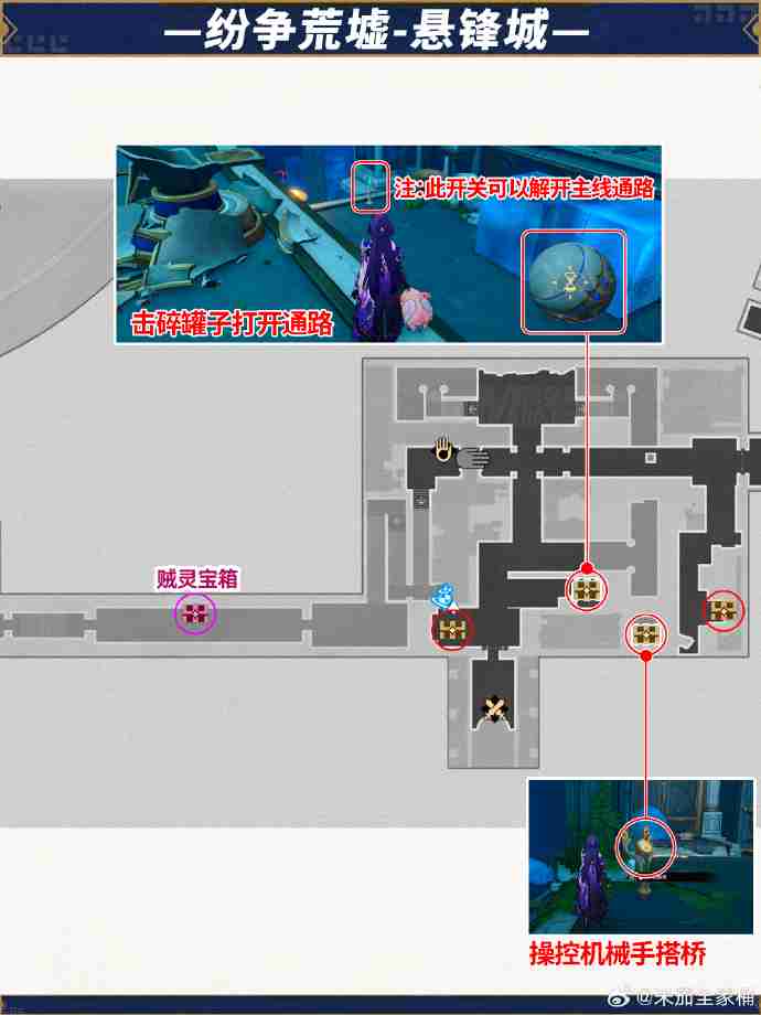 崩坏星穹铁道纷争荒墟宝箱在哪-崩坏星穹铁道纷争荒墟宝箱位置大全  第6张