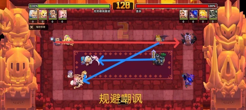 坎公44入门摆位技巧：低练度逆袭攻略  第3张