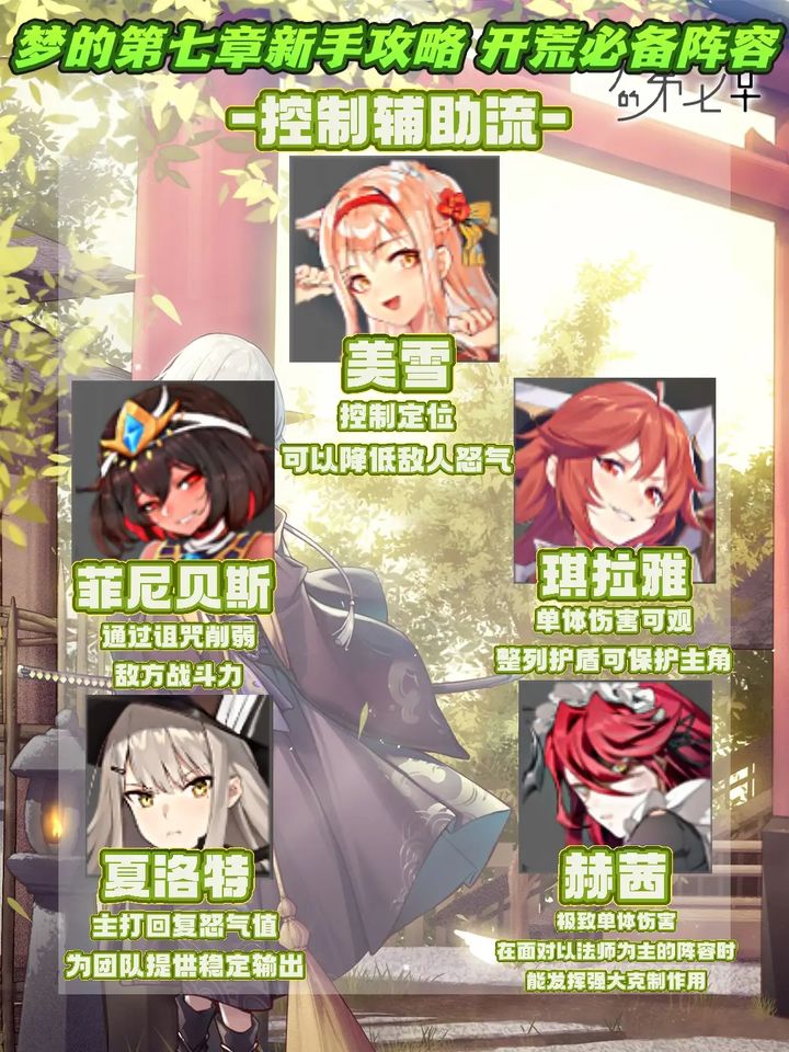 梦的第七章：控制辅助流搭配攻略  第1张