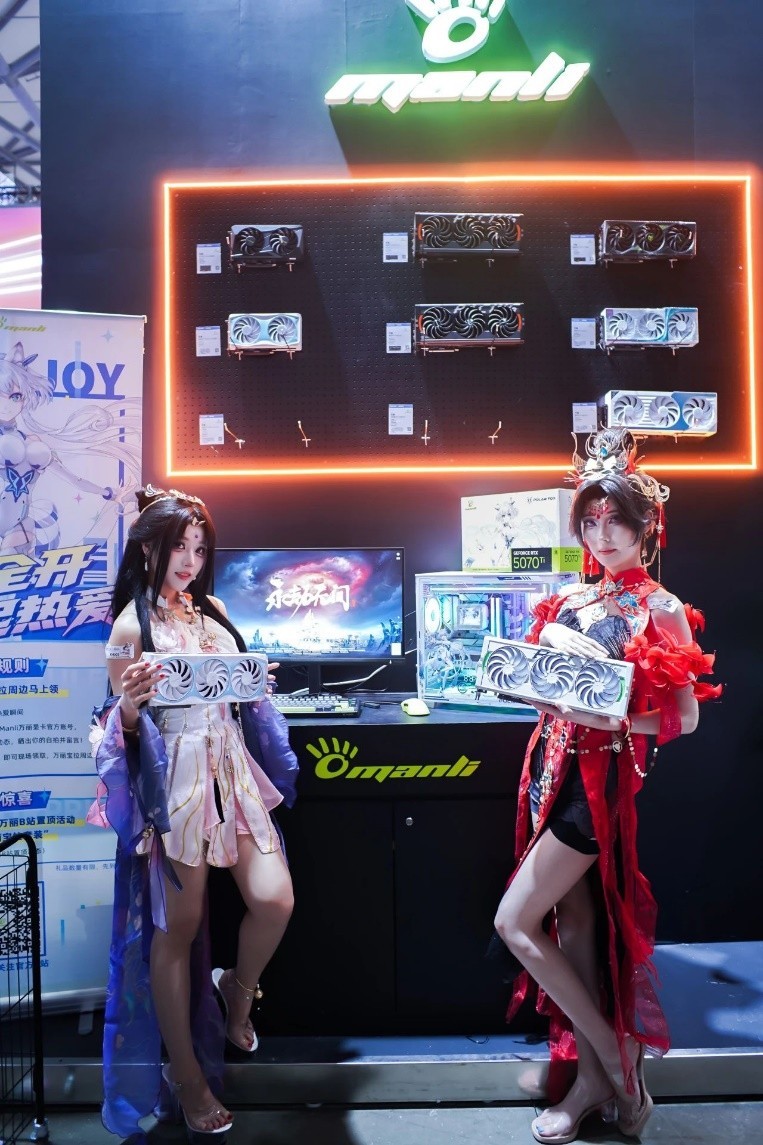 次元全开，万丽显卡亮相2025ChinaJoy  第1张