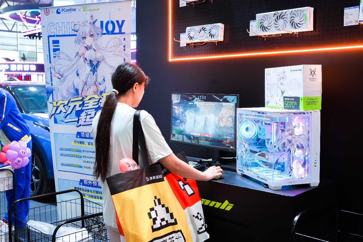 次元全开，万丽显卡亮相2025ChinaJoy  第4张