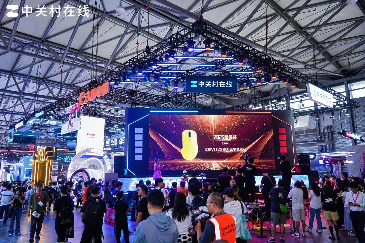 ChinaJoy2025现场直击：雷柏键鼠外设引爆专业电竞体验  第4张