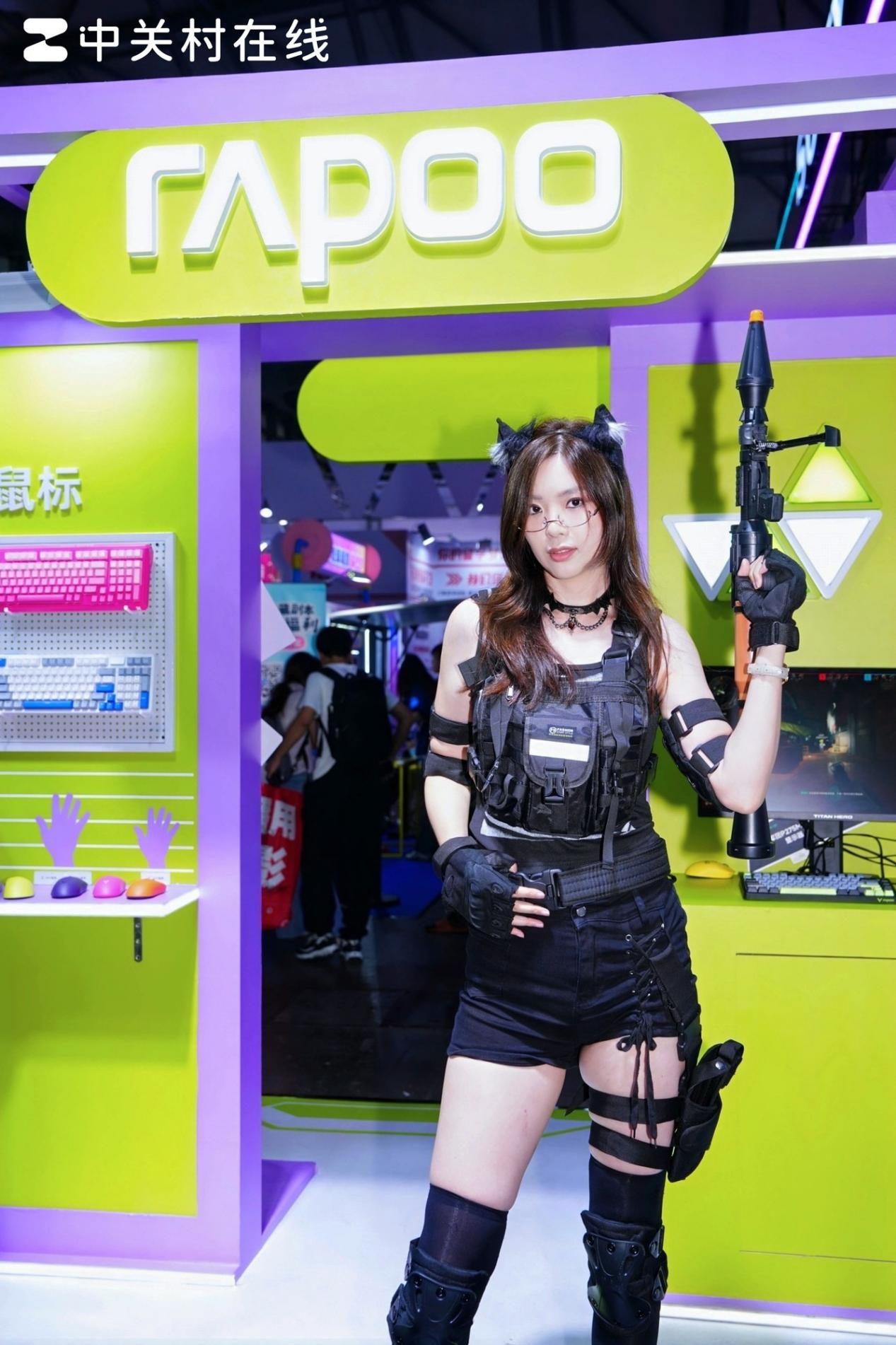 ChinaJoy2025现场直击：雷柏键鼠外设引爆专业电竞体验  第6张